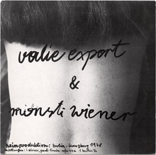Load image into Gallery viewer, Valie Export &amp; Monsti Wiener - &quot;Wahre Freundschaft&quot;, 1978
